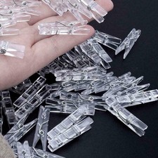 Mini 20x Clear Plastic Doll