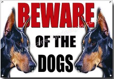 Doberman Beware Of The Chien