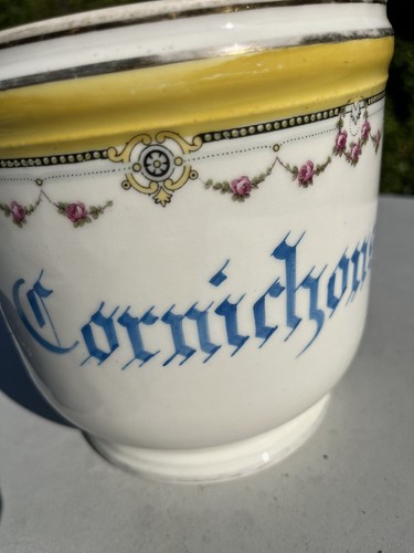 Pot ancien cornichons huile - pot, no
