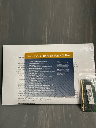 Pro tools ignition pack - ignition,
