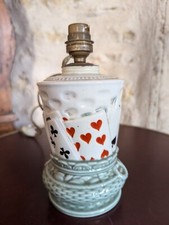 Pied De Lampe Barbotine Jeux De Cartes, paris
