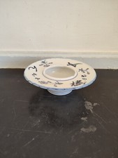 Encensoir en faïence asiatique décor floral