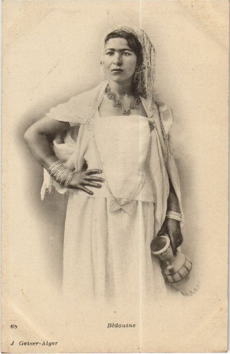 Cpa algeria bedouine type - cpa, ak
