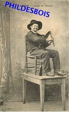 CANTAL AURILLAC joueur de Cabrette