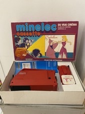 COFFRET PROJECTEUR CENDRILLON MECCANO MINELEC CASSETTE COMPLET EN BON ETAT 1978