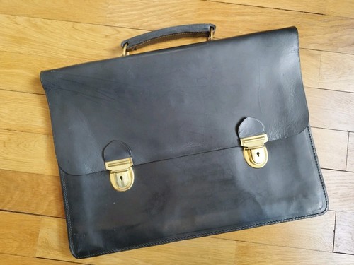 Cartable sncf cuir noir - sncf,