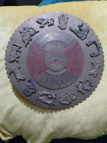 Ancien calendrier perpétuel - calendrier,