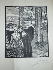Louis JOU 1881-1968 GRAVURE