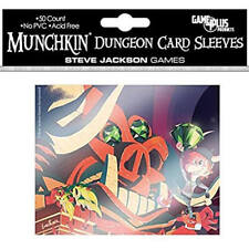 Steve Jackson Games Munchkin Dungeon Lot de 50 pochettes de protection pour 8 jo