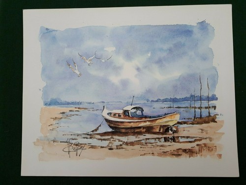 Affiche aquarelle de - ,