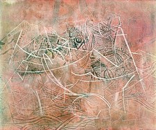 Shoichi Hasegawa (1929) - Récite - Rare estampe japonaise