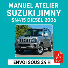 Manuel Atelier Suzuki Jimny SN