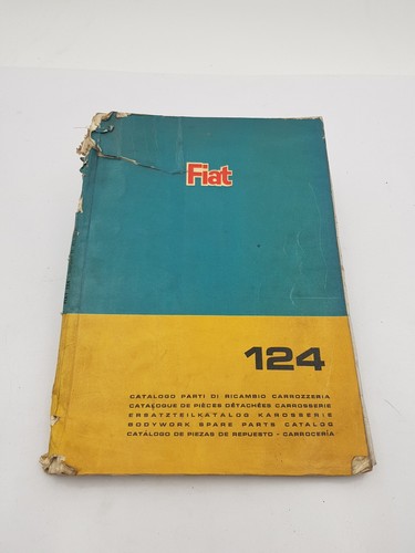 Manuel atelier fiat 124 - manuel,