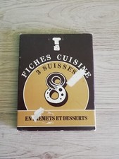 Fiches cuisine - entremets et
