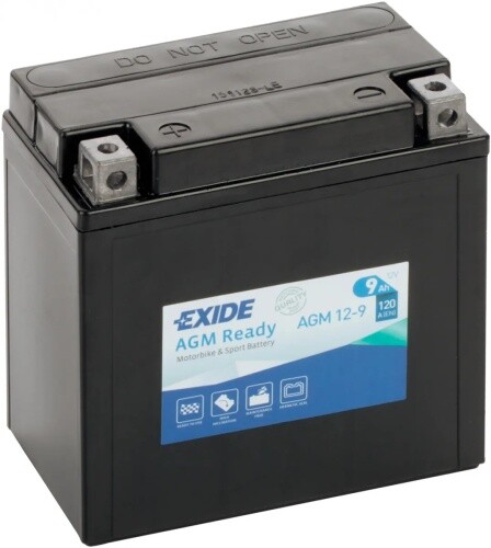 Batterie moto agm12 exide - batterie,