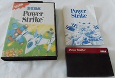 power strike authentique version originale sega master system complet