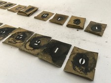 Anciens pochoirs Alphabet en