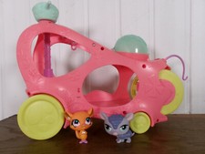Littlest Pet Shop Paw Powered Cruiser Voiture Bus Véhicule 2009