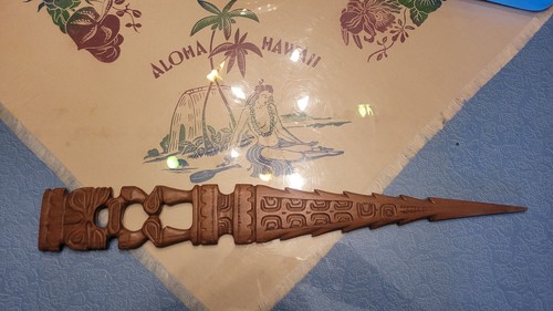 Rare ancien sabre tiki iles - rare,