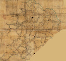 1862 Map of Spotsylvania