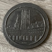 ✨Rare et introuvable médaille ancienne en plomb - Lycée Henri IV Paris 1804✨