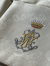 6 serviette Fleurs Lys 55x55