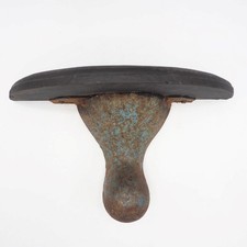 Étagère Murale Suspendue En Fonte Et Bois En Forme De Demi-Lune