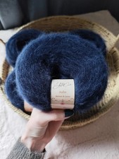 Lot pelotes à tricoter mohair
