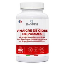 ® Complexe Vinaigre De Cidre 1860mg Avec Mère - 180 Gélules Vegan - Enrichi e...