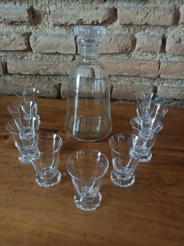 Carafe verres cristal - 1,