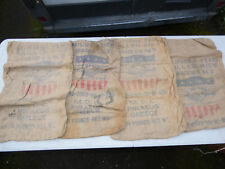 Sac toile de jute PLAN MARSHALL US post wwii ww2