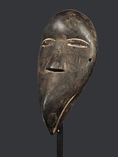 Art africain. Masque à bec