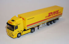 AWM Mercedes-Benz Actros L MP2 + semi tautliner 3 essieux DHL HO 1/87
