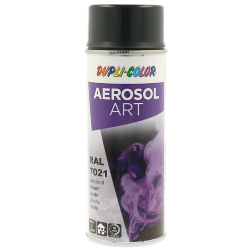Bombe peinture gris - peinture, noir
