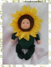 Poupée Peluche Tournesol Vert