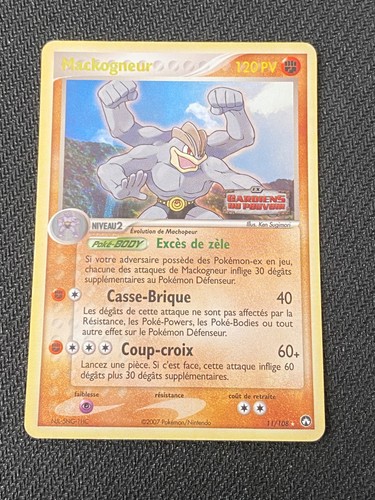 Carte pokémon mackogneur - carte,