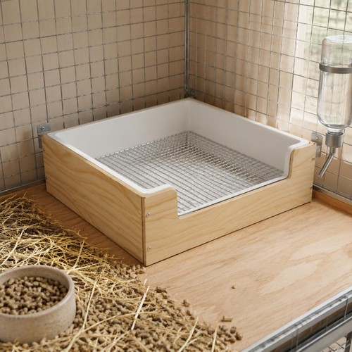 Toilette lapin bords arrondis - lapin,