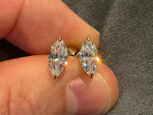 Boucles oreilles clous - d'oreilles,