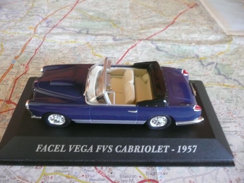 Facel vega fvs cabriolet 1957 - vega,