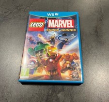 Jeu Nintendo Wii u Lego Marvel Super Heroes En Bon État Avec Boîtier PAL