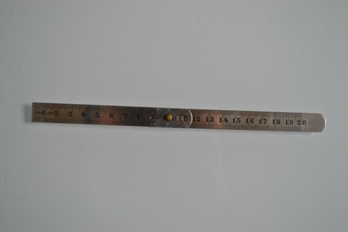 Double decimetre pliable - double,