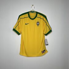Maillot de Football Maglia Bresil brazil 1998 Ronaldo Camiseta shirt Jersey 1999