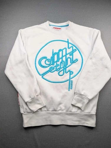 Com8 sweatshirt homme blanc - sweatshirt,