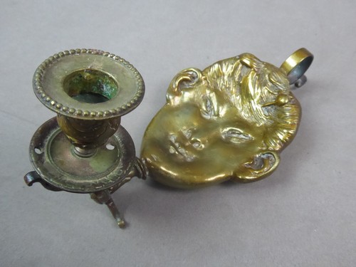 Superbe bougeoir bronze - superbe,