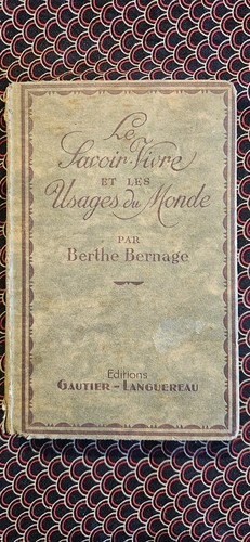 Savoir vivre les - le, usages