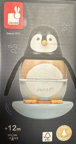 Janod culbuto pingouin zigolos - janod,