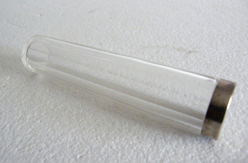 Boite tube argent massif - argent,
