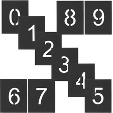 10 Pcs Pochoir Pochoirs Pour