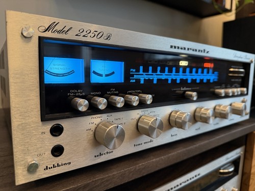 Vintage marantz 2250b receiver - vintage,