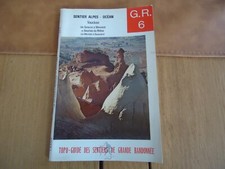 G.R 6 TOPO-GUIDE ALPES OCEAN FORCALQUIER VAUCLUSE SISTERON BEAUCAIRE SENTIER